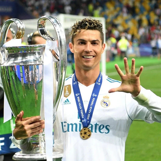 Real Madrid Local 17/18 Manga Larga