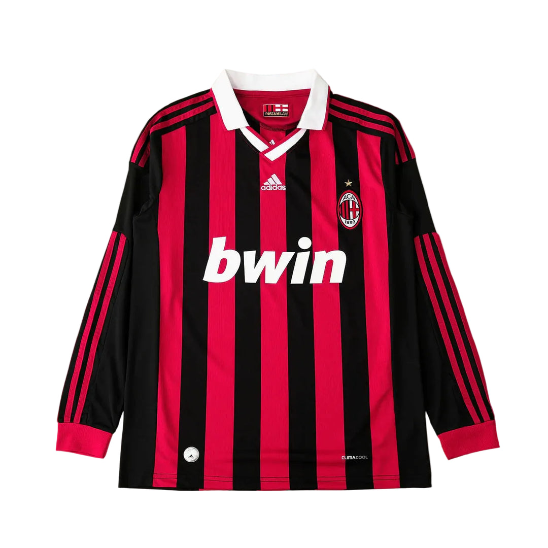 AC Milan Local 2009/2010 Manga Larga