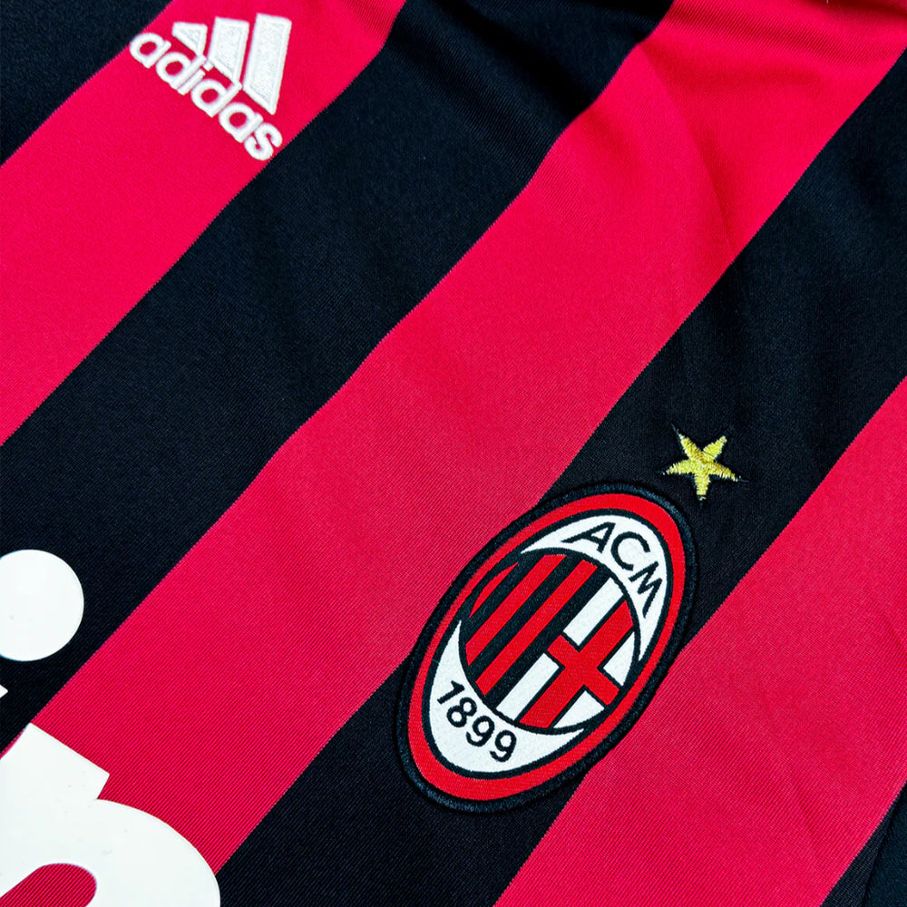 AC Milan Local 2009/2010 Manga Larga