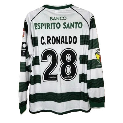 Sporting Lisboa Local 2002/2003 Manga Larga
