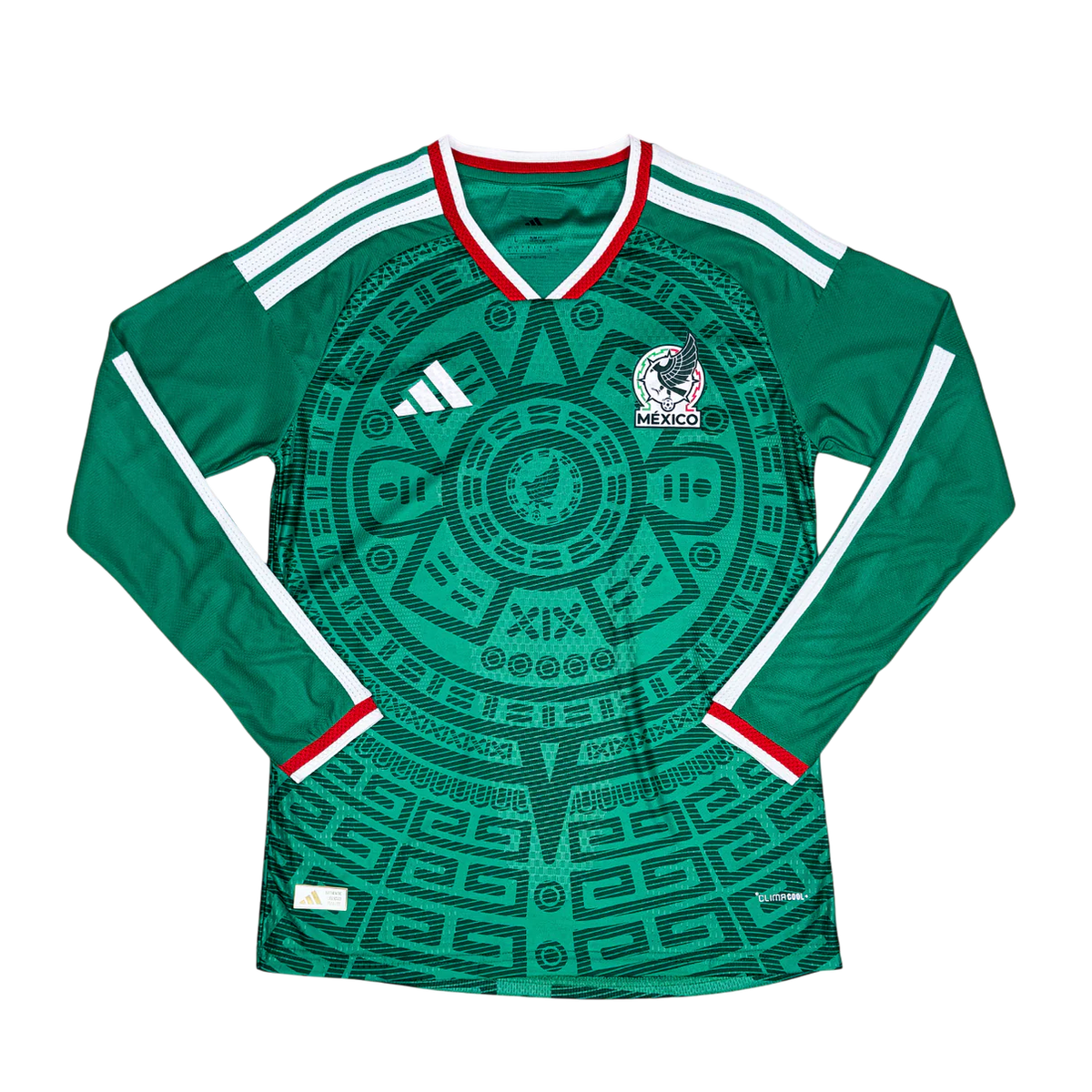 Manga larga Mexico Local Mundial - 2026