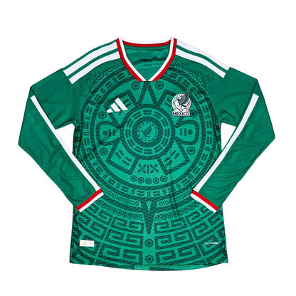 Manga larga Mexico Local Mundial - 2026
