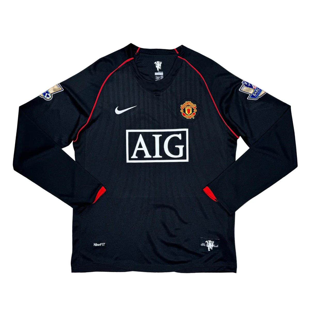 Manchester United Visitante 2007/2008 Manga larga