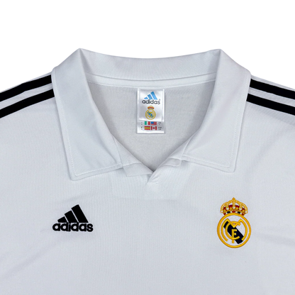 Real Madrid Local 2001/2002 Manga Larga