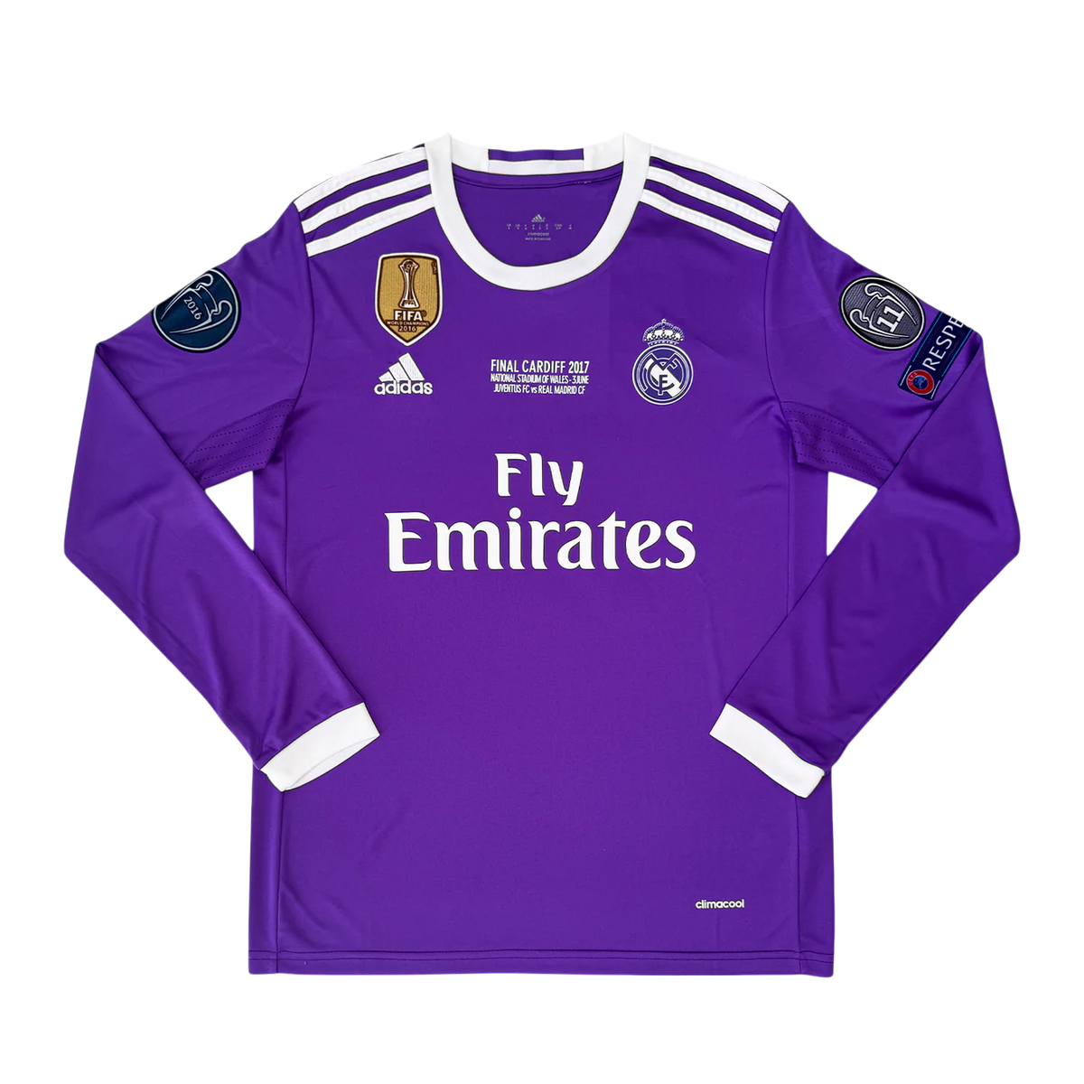 Real Madrid Visita 2016/2017 Manga Larga