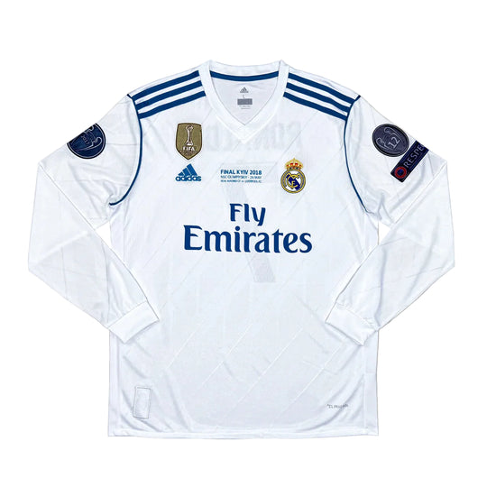 Real Madrid Local 17/18 Manga Larga