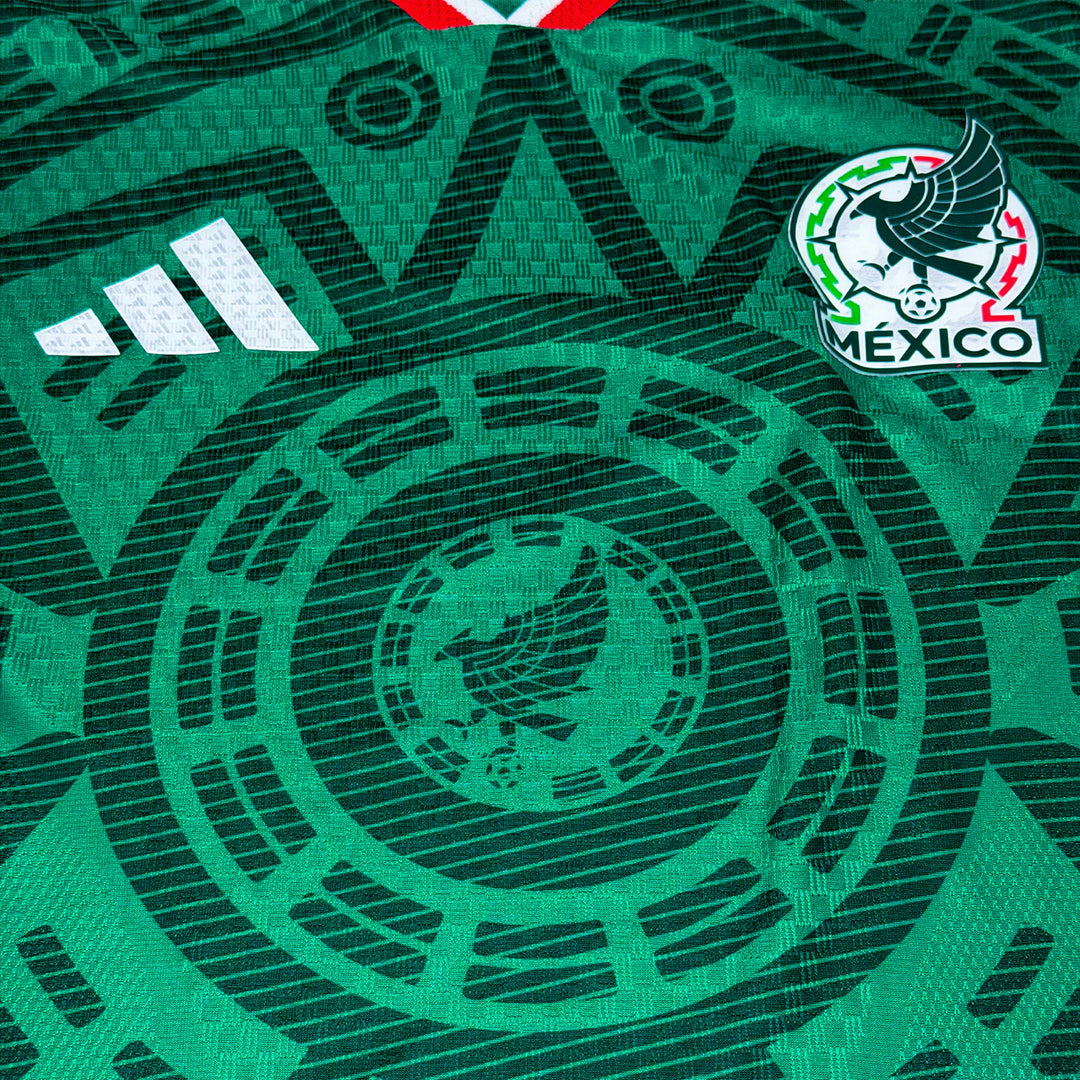 Manga larga Mexico Local Mundial - 2026