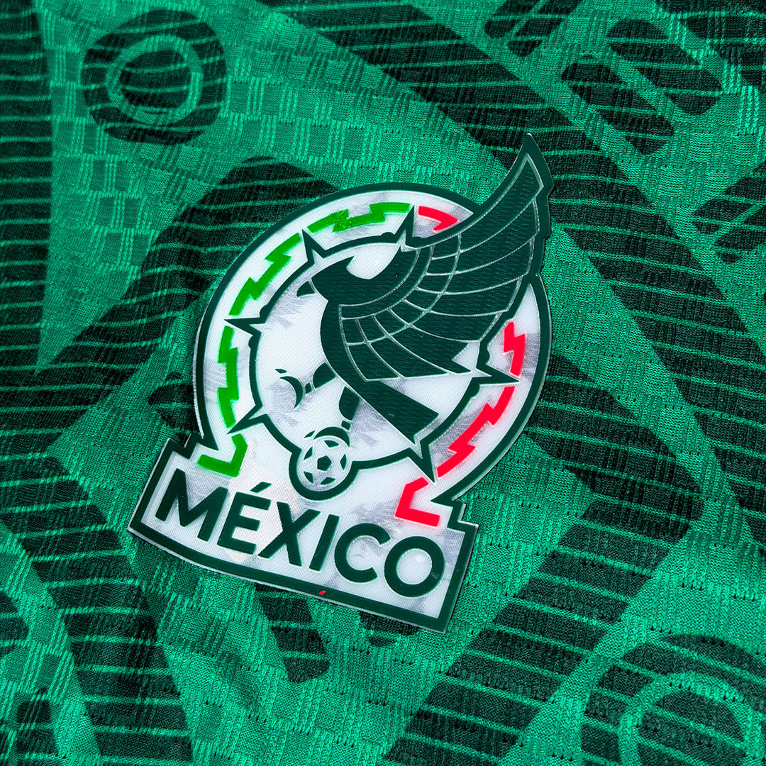 Manga larga Mexico Local Mundial - 2026