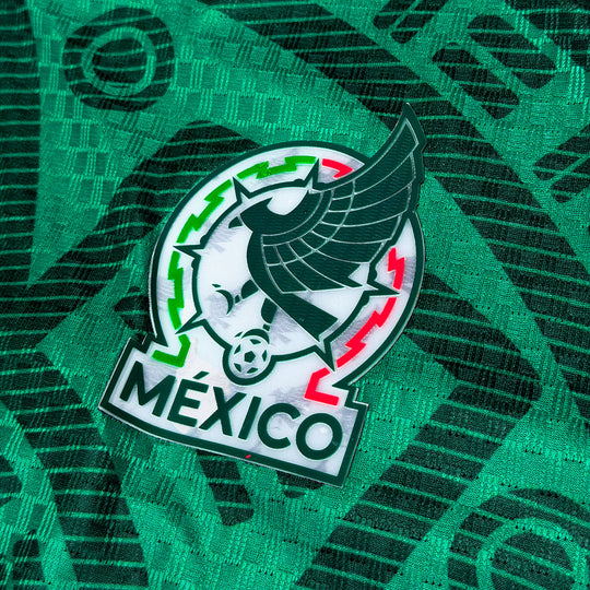 Manga larga Mexico Local Mundial - 2026
