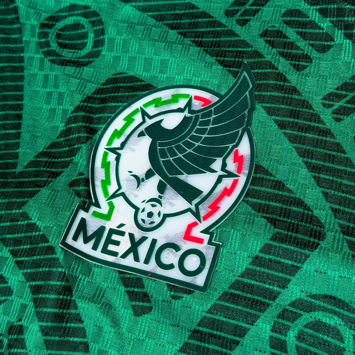 Manga larga Mexico Local Mundial - 2026