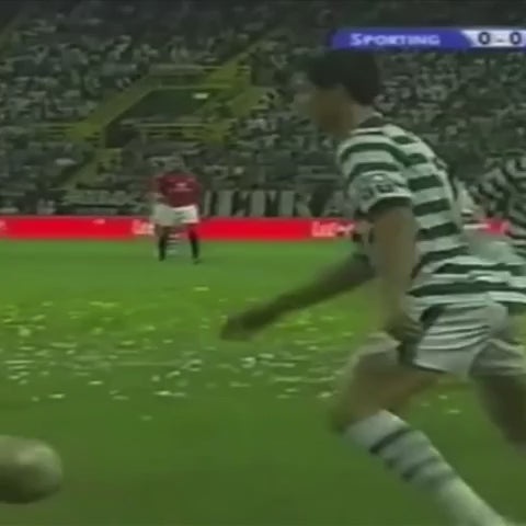 Sporting Lisboa Local 2002/2003 Manga Larga