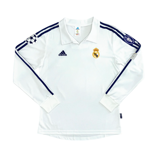 Real Madrid Local 2001/2002 Manga Larga