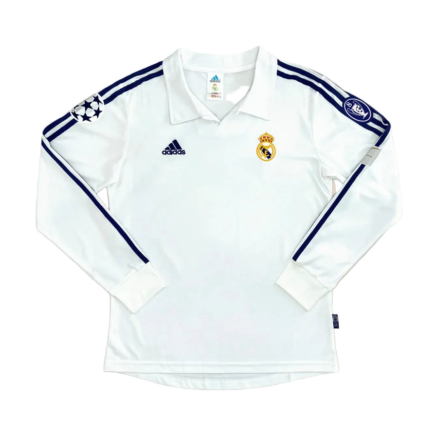 Real Madrid Local 2001/2002 Manga Larga