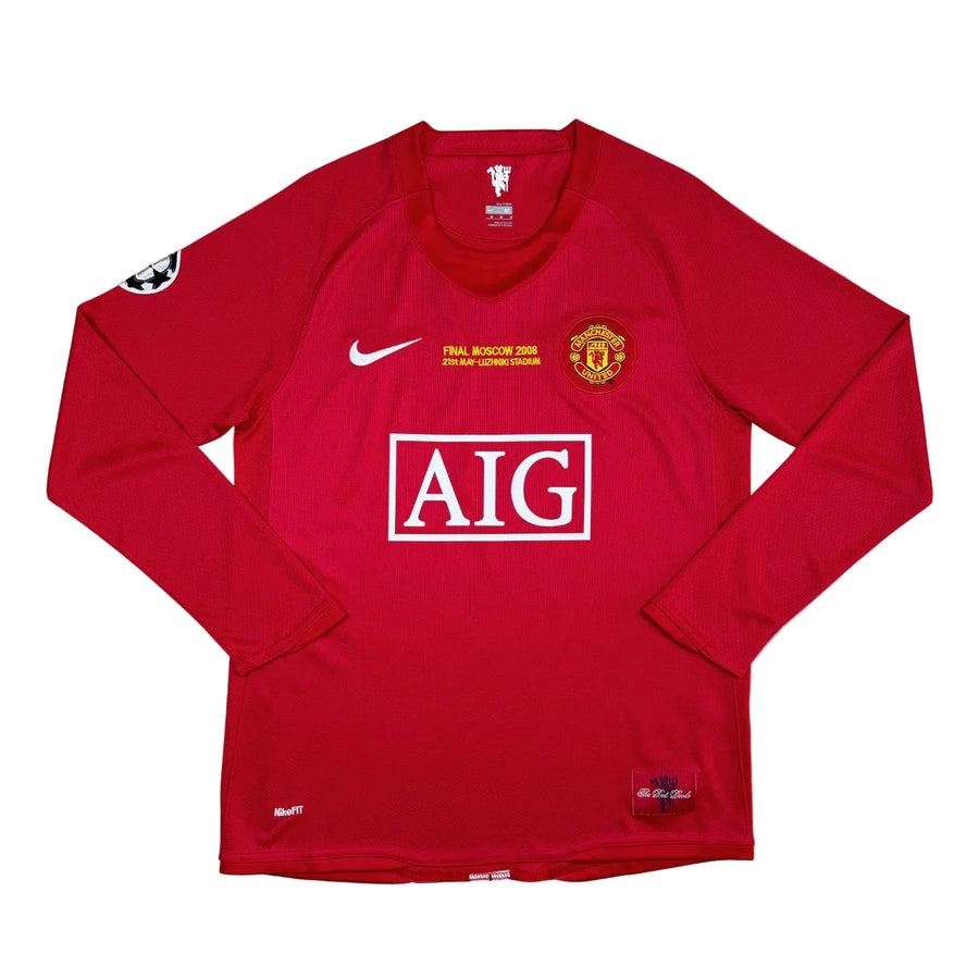 Manchester United Local 2008 Manga larga
